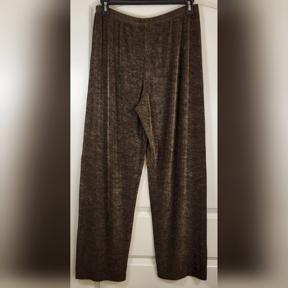 CHICO'S Travelers Classic Meredith Pants in Brown - Size 3 or Size 16 - Picture 3 of 8